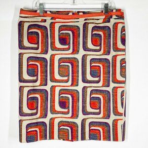 Boden Vintage Retro Mod Modern 60's 70's Straight Skirt
